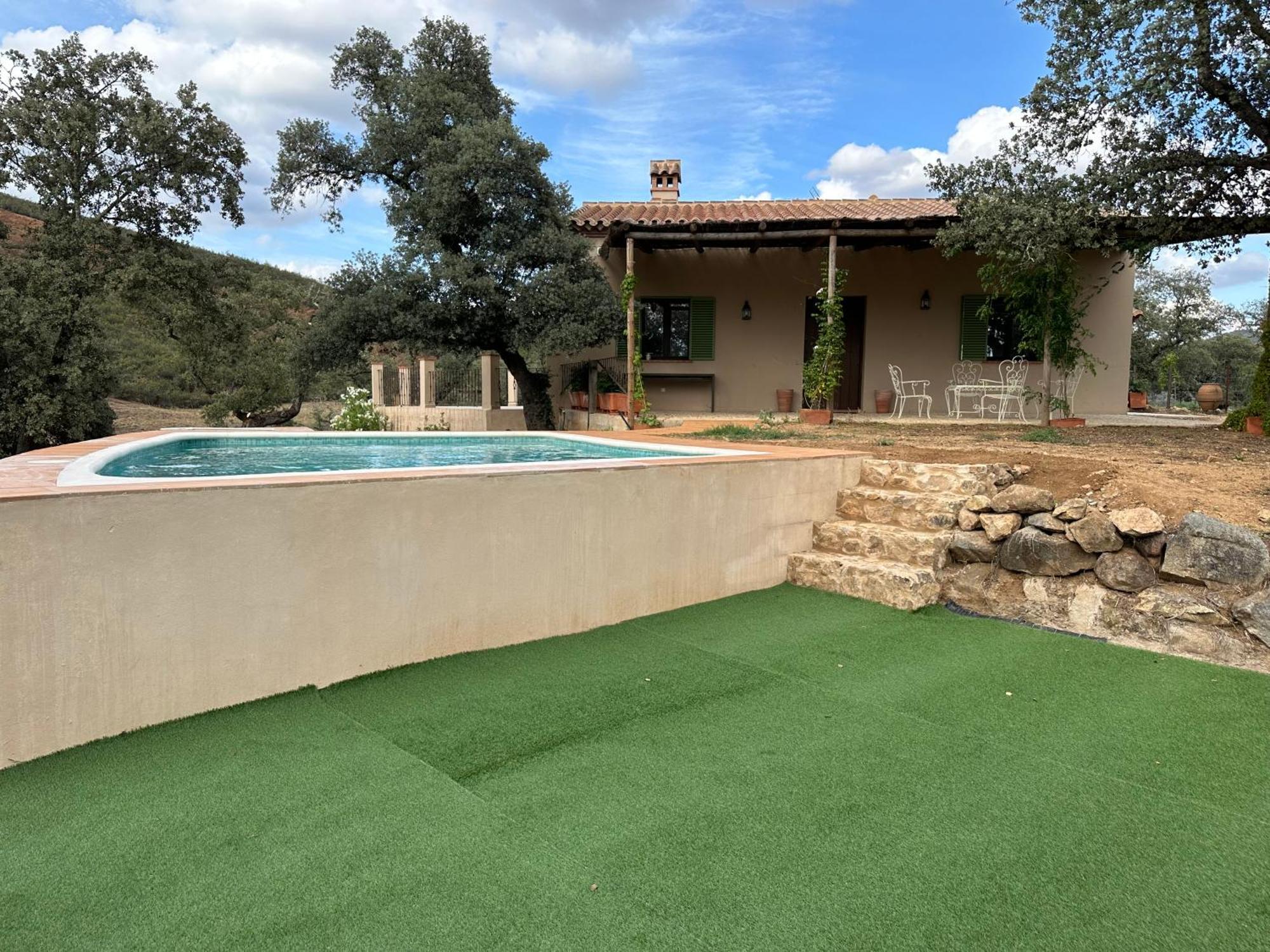Alojamiento Rural En Aracena. Finca El Rehilete Extérieur photo